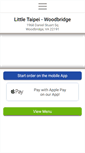 Mobile Screenshot of littletaipeiwoodbridge.com